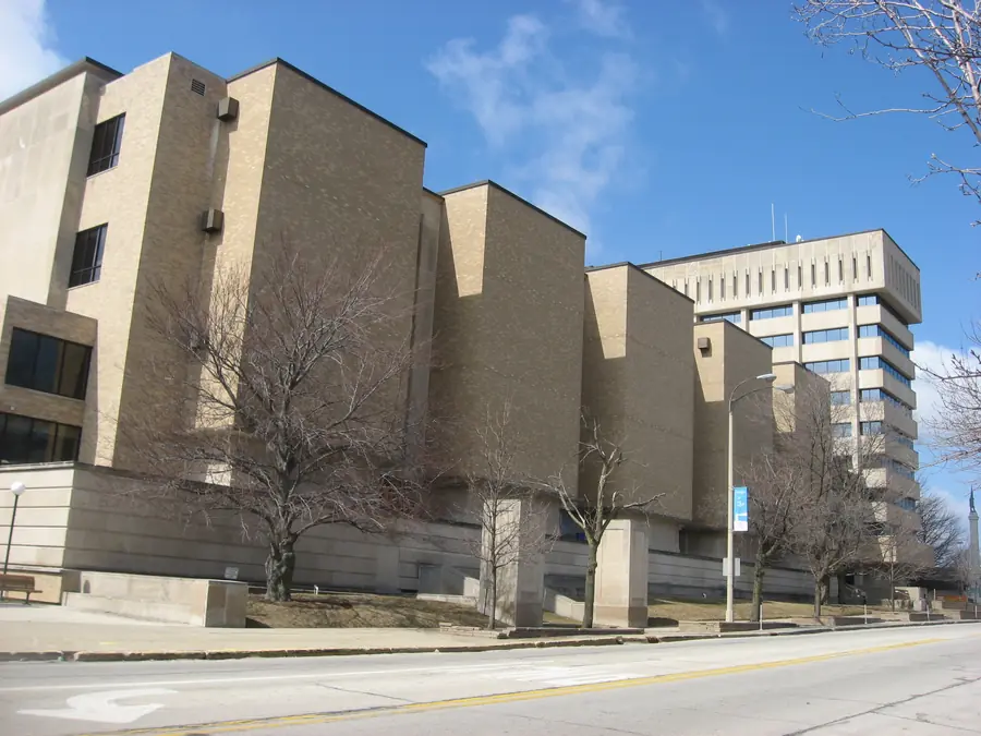 The Lake County Courthouse in Waukegan, Illinois